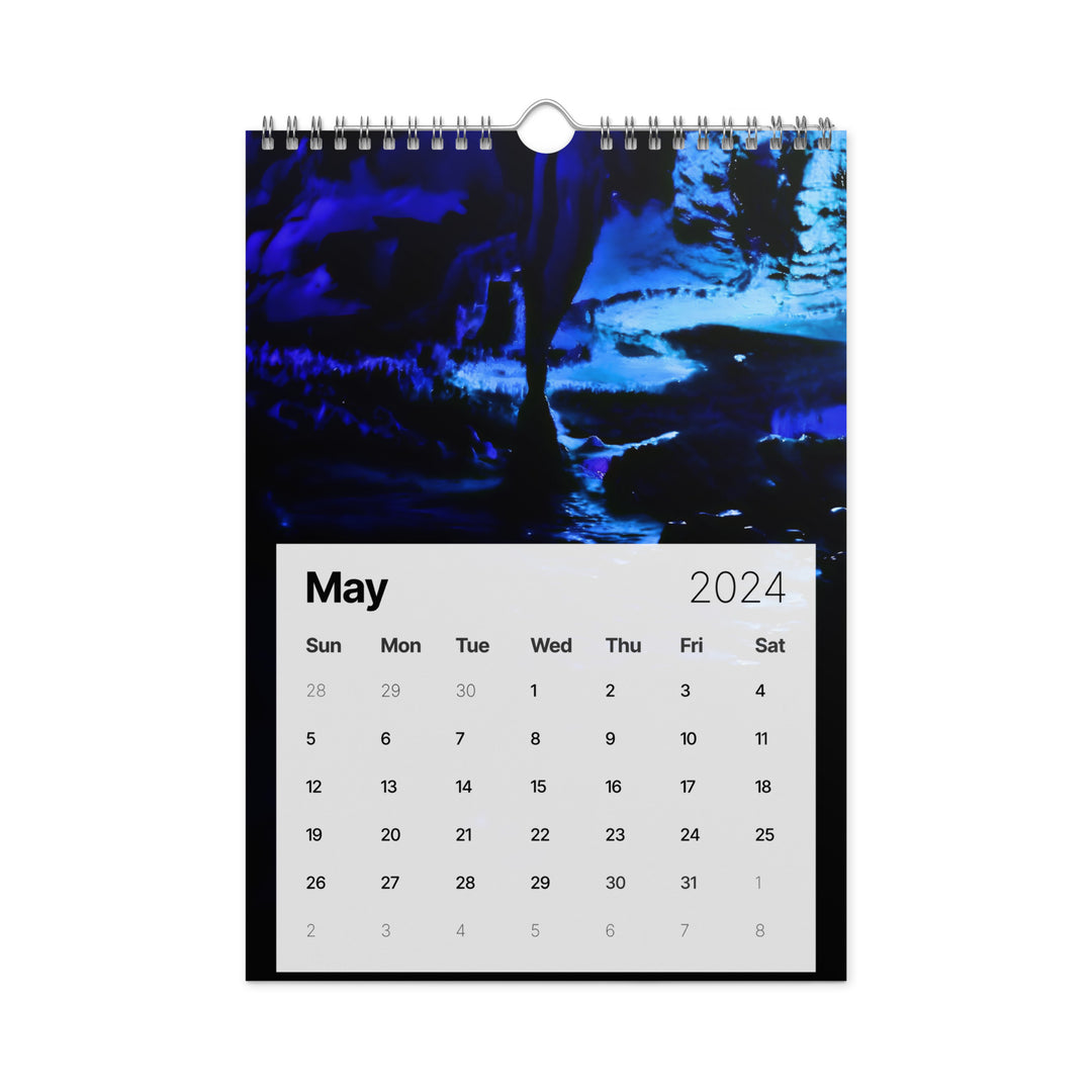 Cavern and Sky Wall calendar (2024)