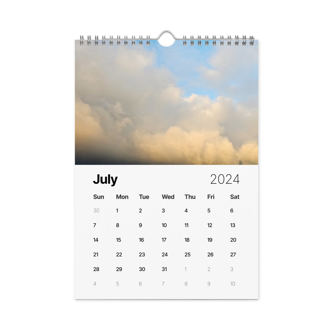 Cavern and Sky Wall calendar (2024)