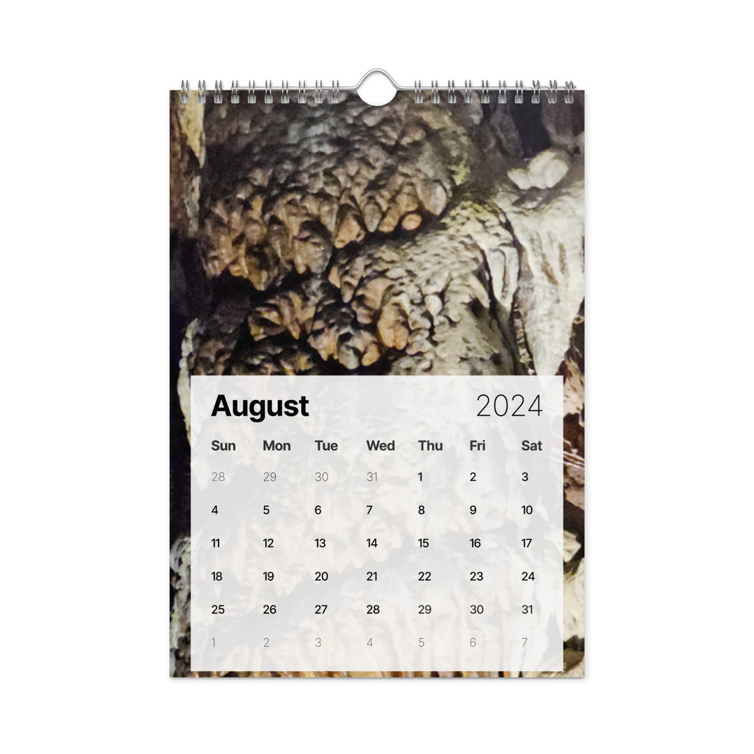 Cavern and Sky Wall calendar (2024)