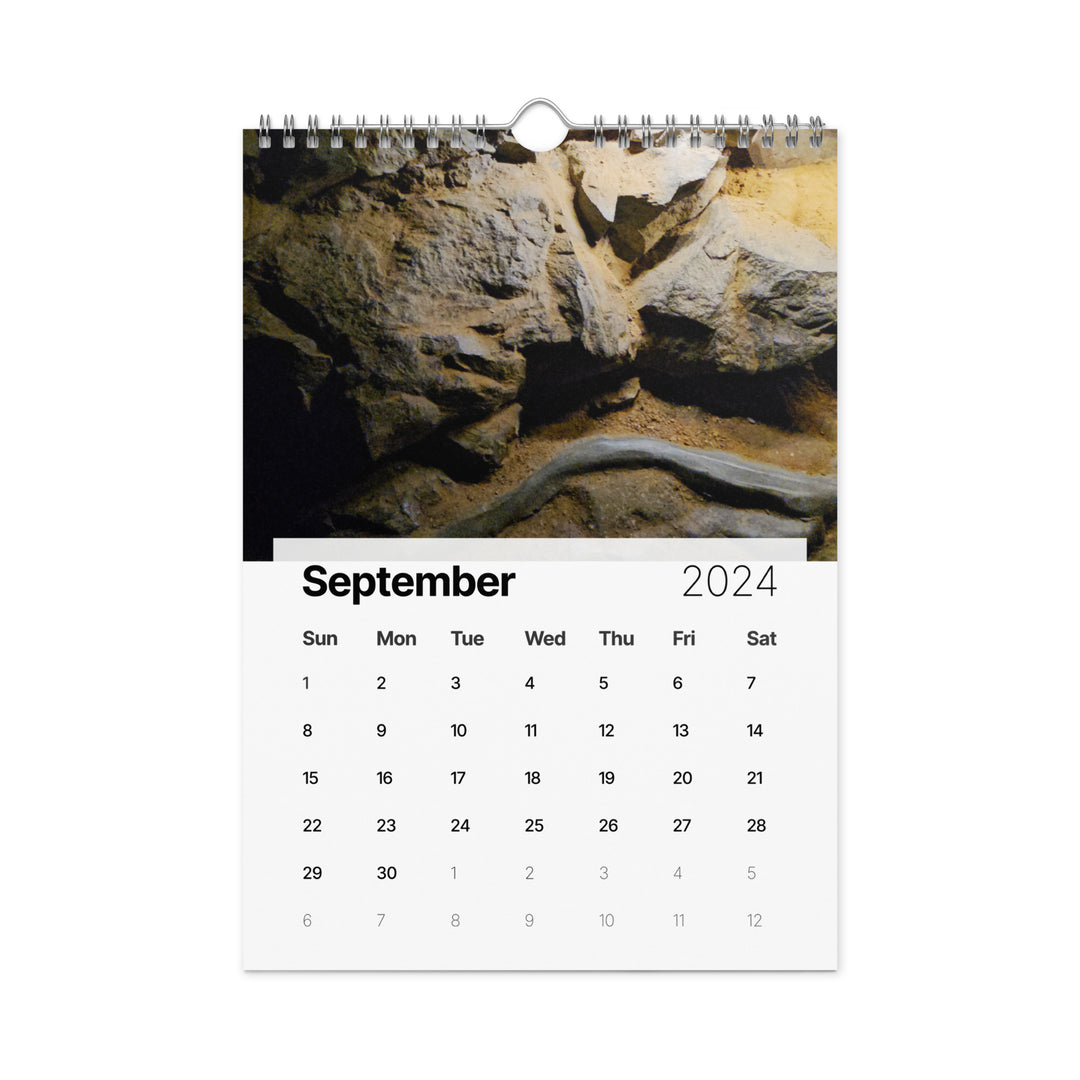 Cavern and Sky Wall calendar (2024)