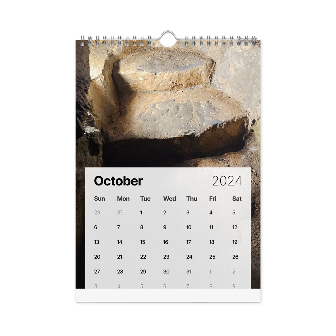 Cavern and Sky Wall calendar (2024)