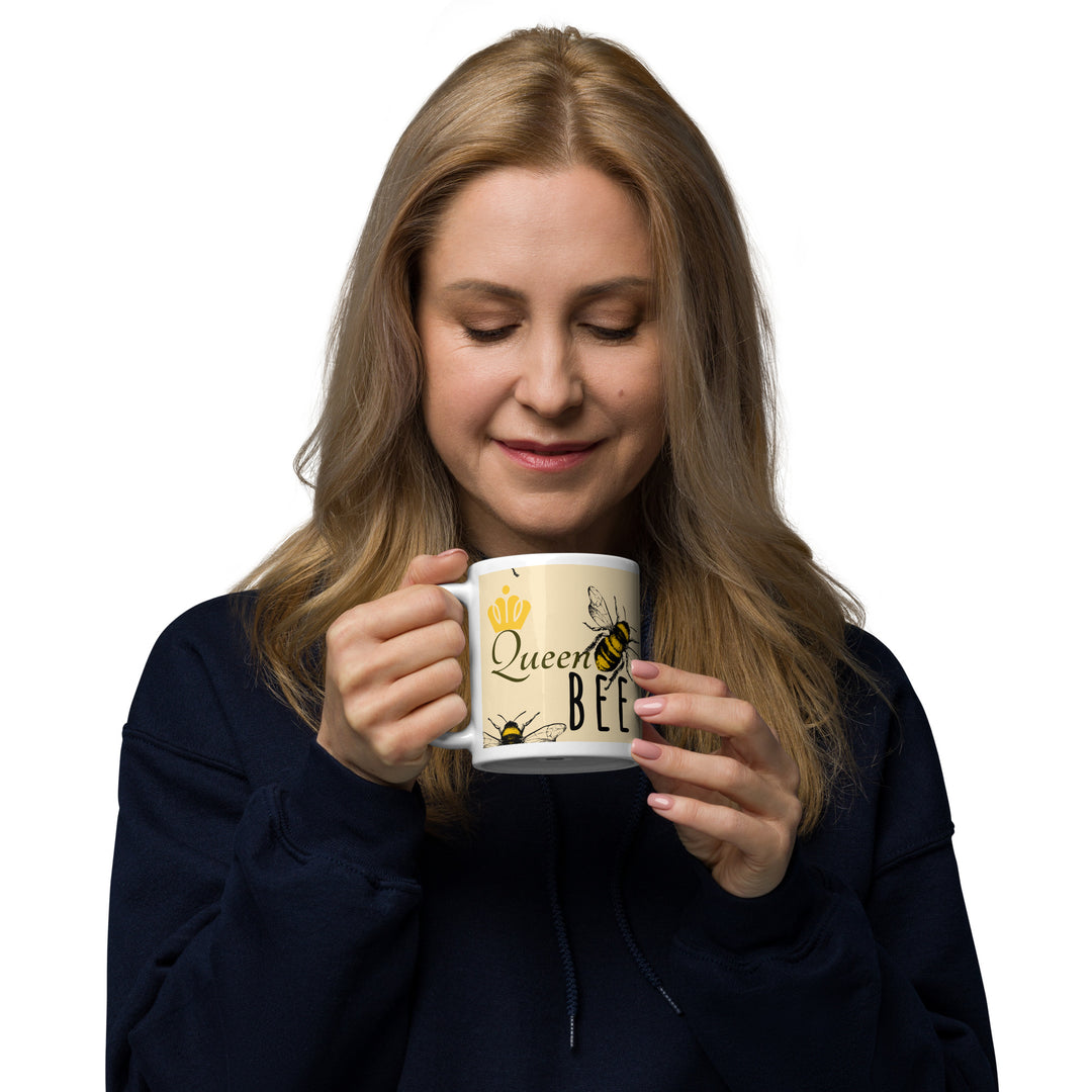 Queen Bee glossy mug