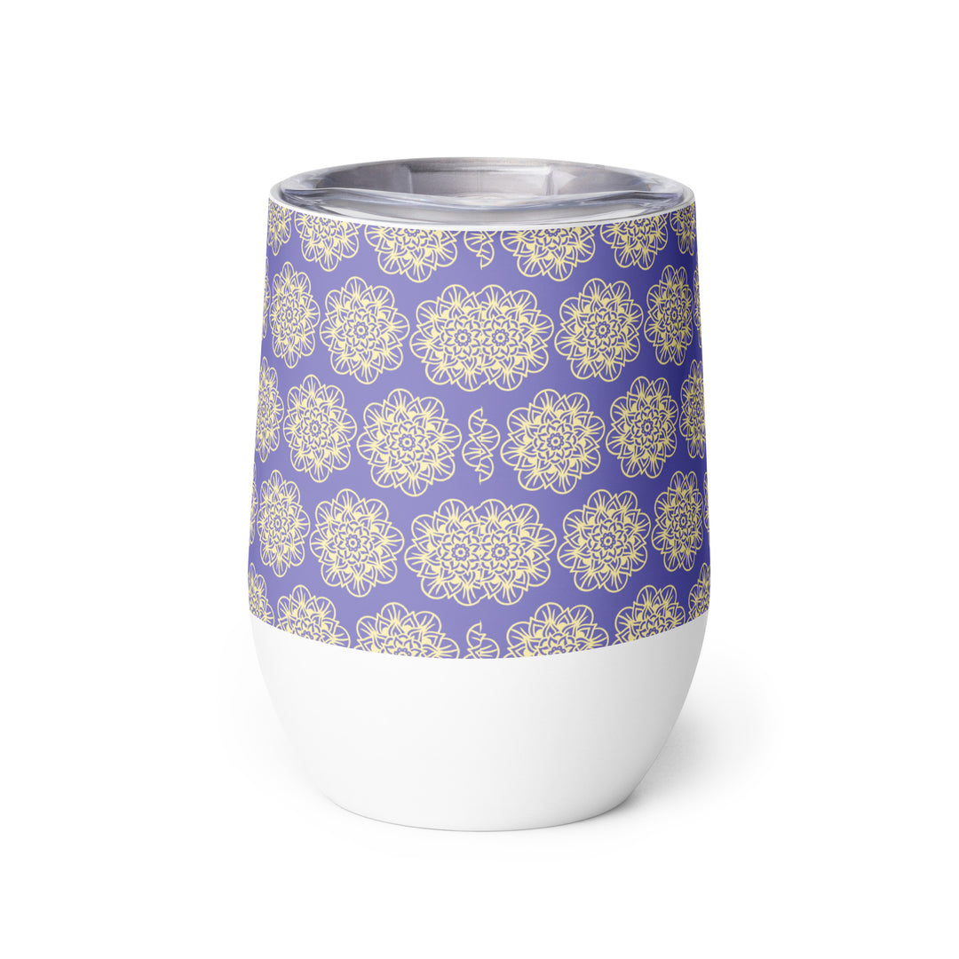 Lavender Wine tumbler