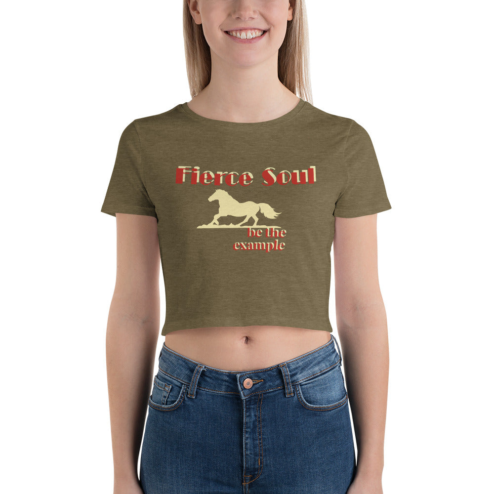 Fierce Soul Women’s Crop Tee