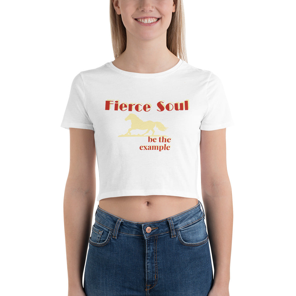 Fierce Soul Women’s Crop Tee