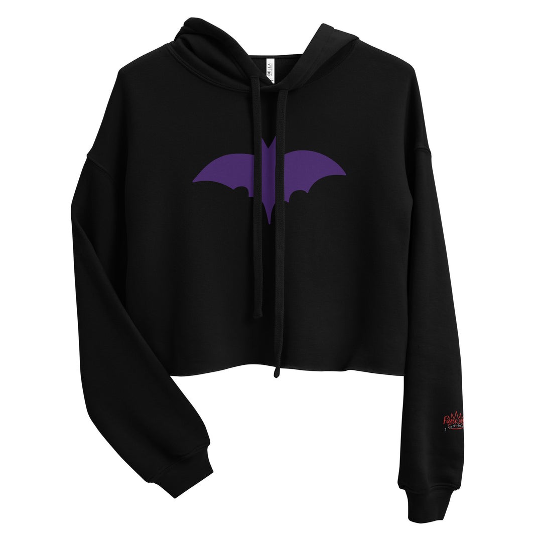 Bat Signal Crop Hoodie