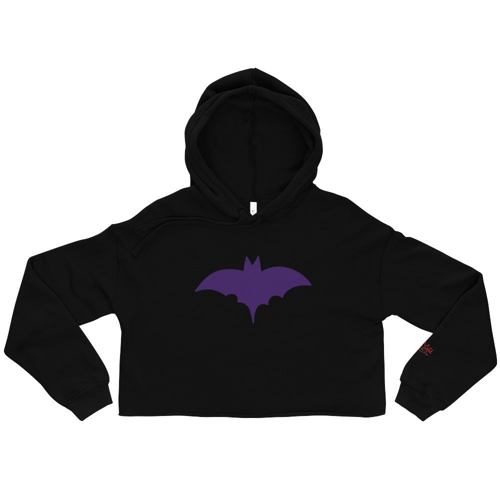 Bat Signal Crop Hoodie