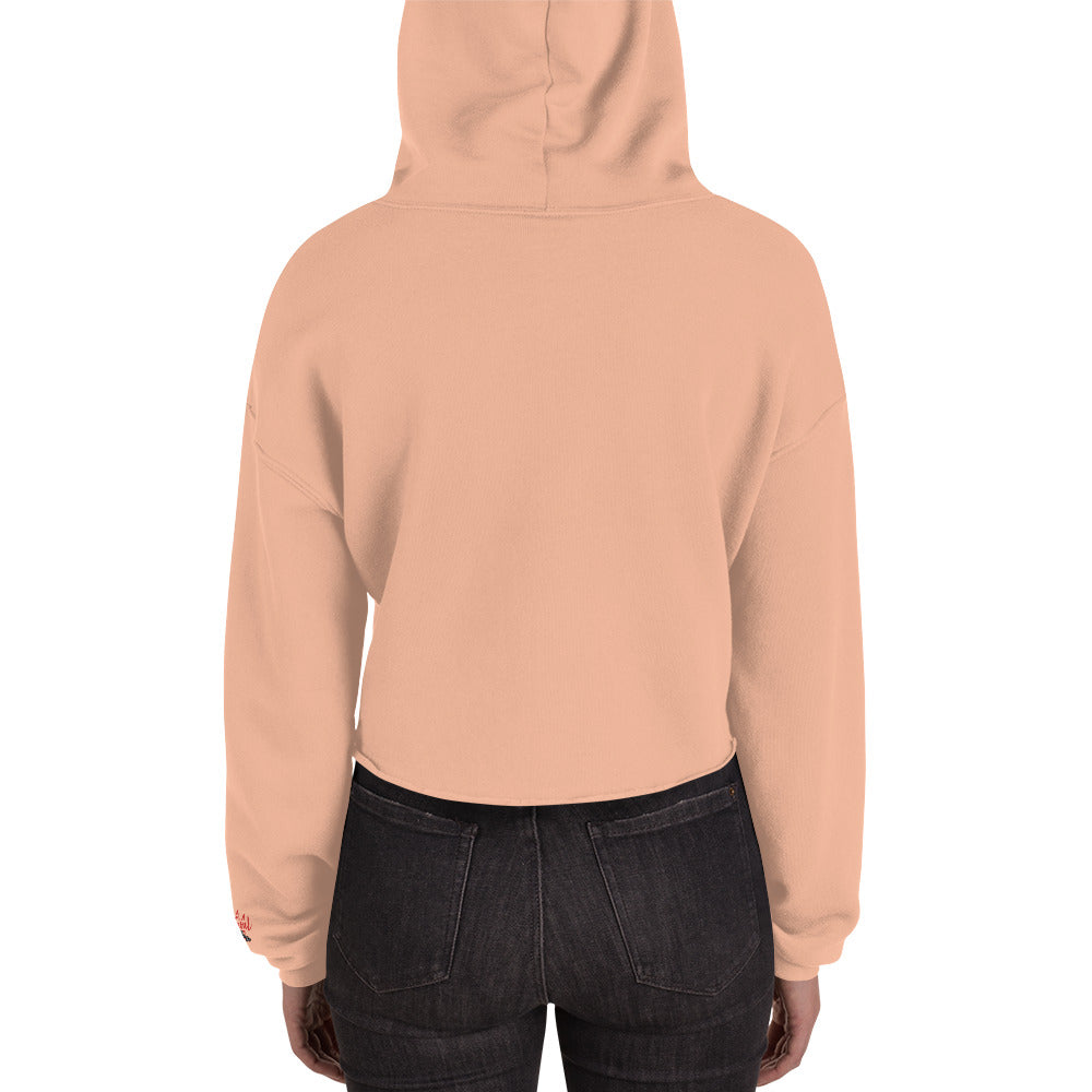 Bat Signal Crop Hoodie