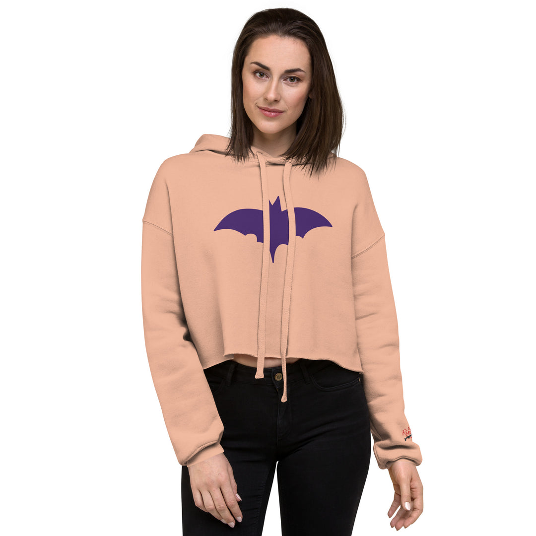 Bat Signal Crop Hoodie