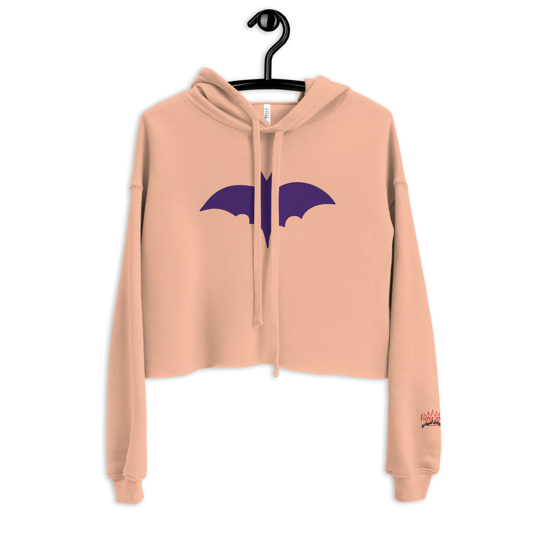 Bat Signal Crop Hoodie