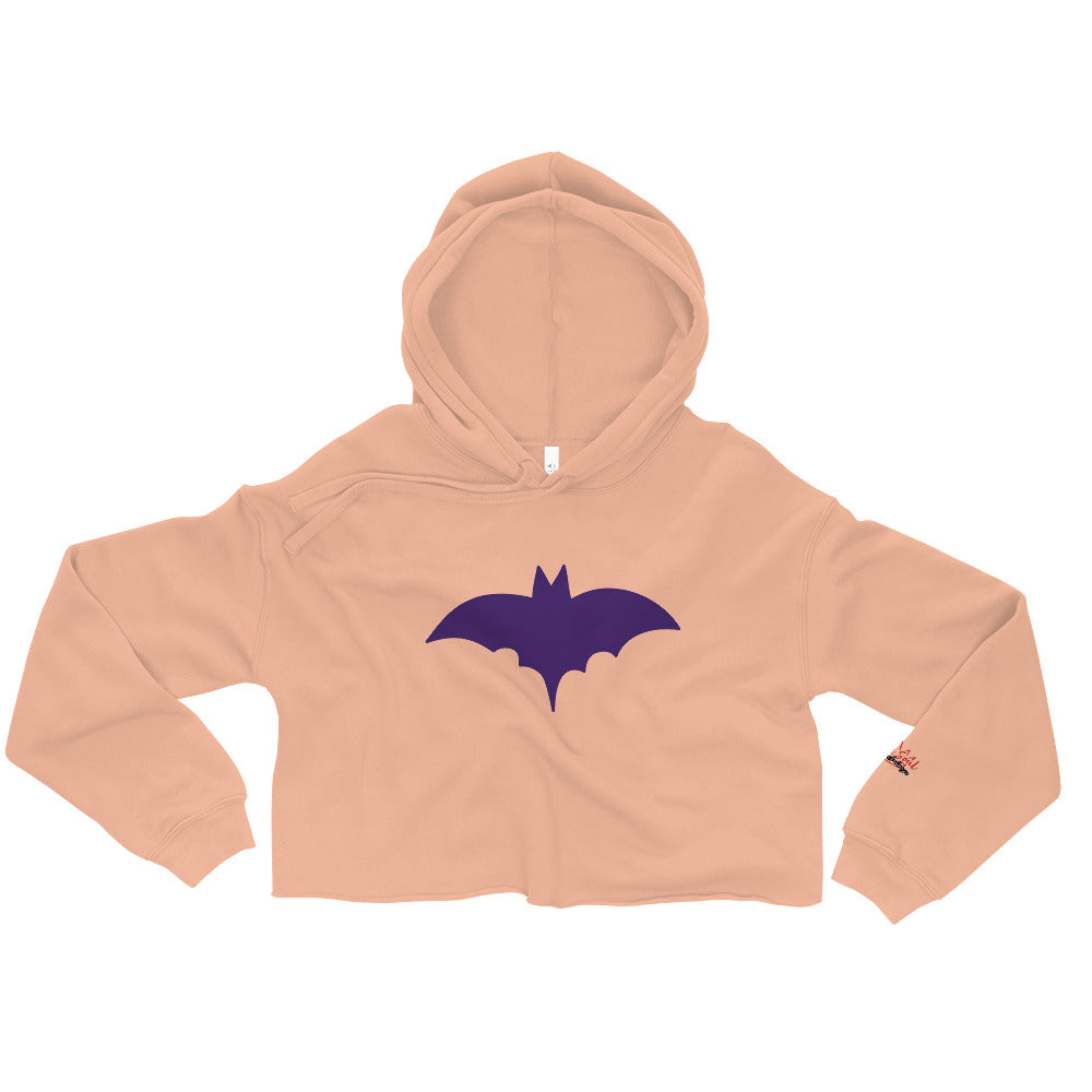 Bat Signal Crop Hoodie