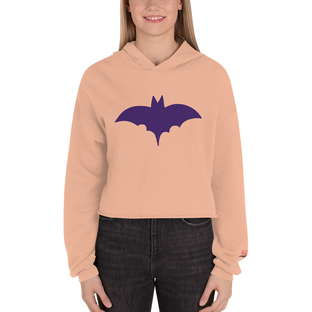 Bat Signal Crop Hoodie