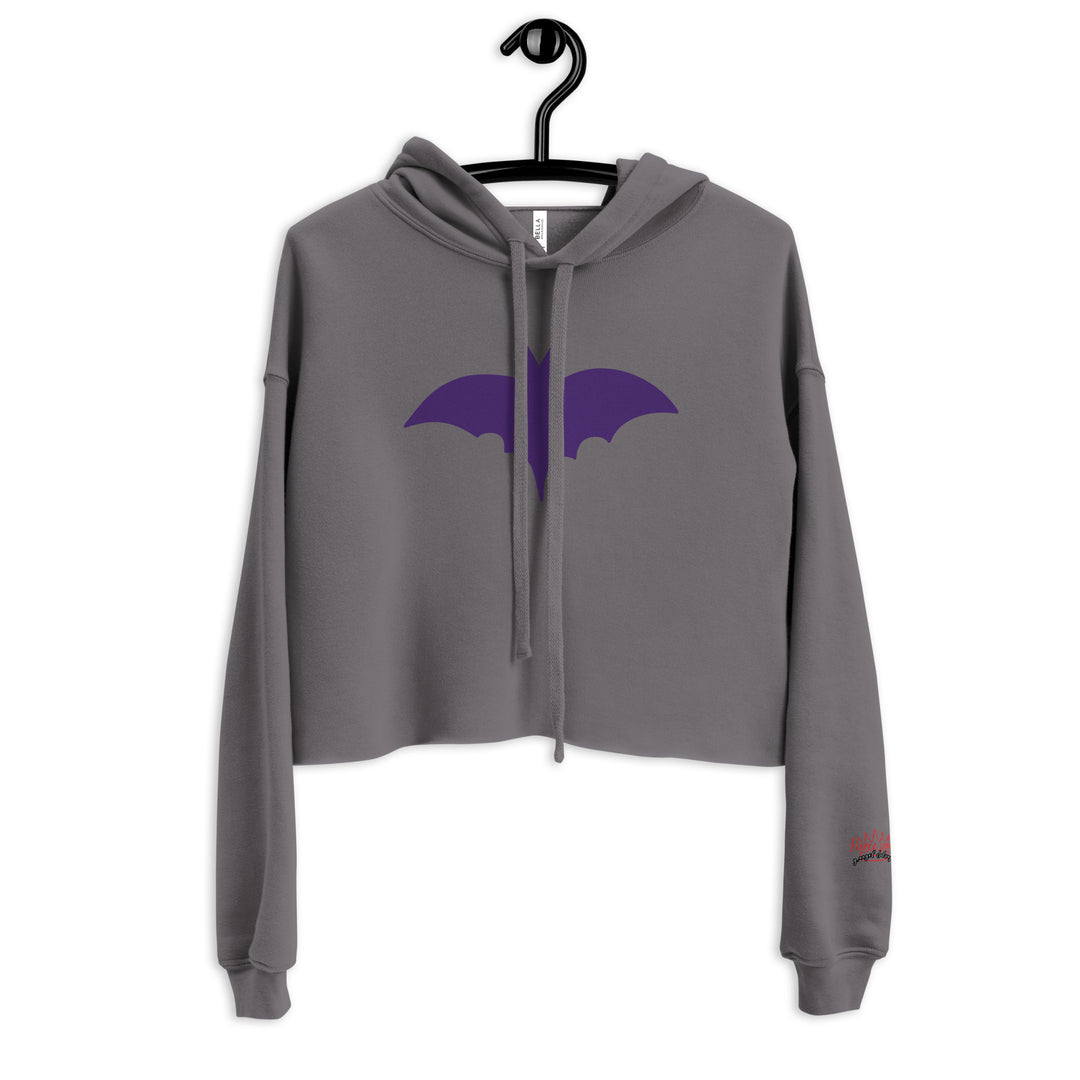 Bat Signal Crop Hoodie