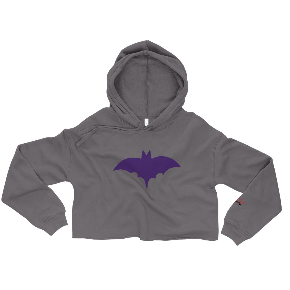 Bat Signal Crop Hoodie