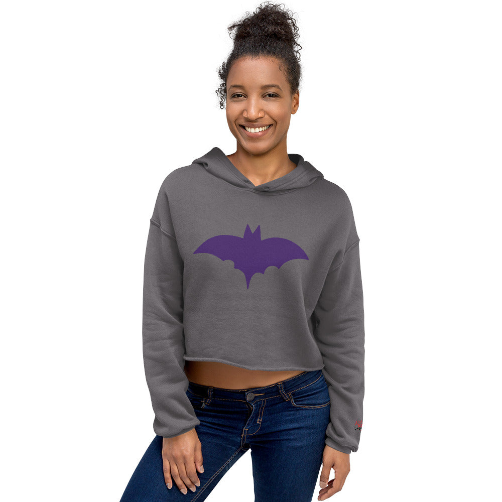Bat Signal Crop Hoodie