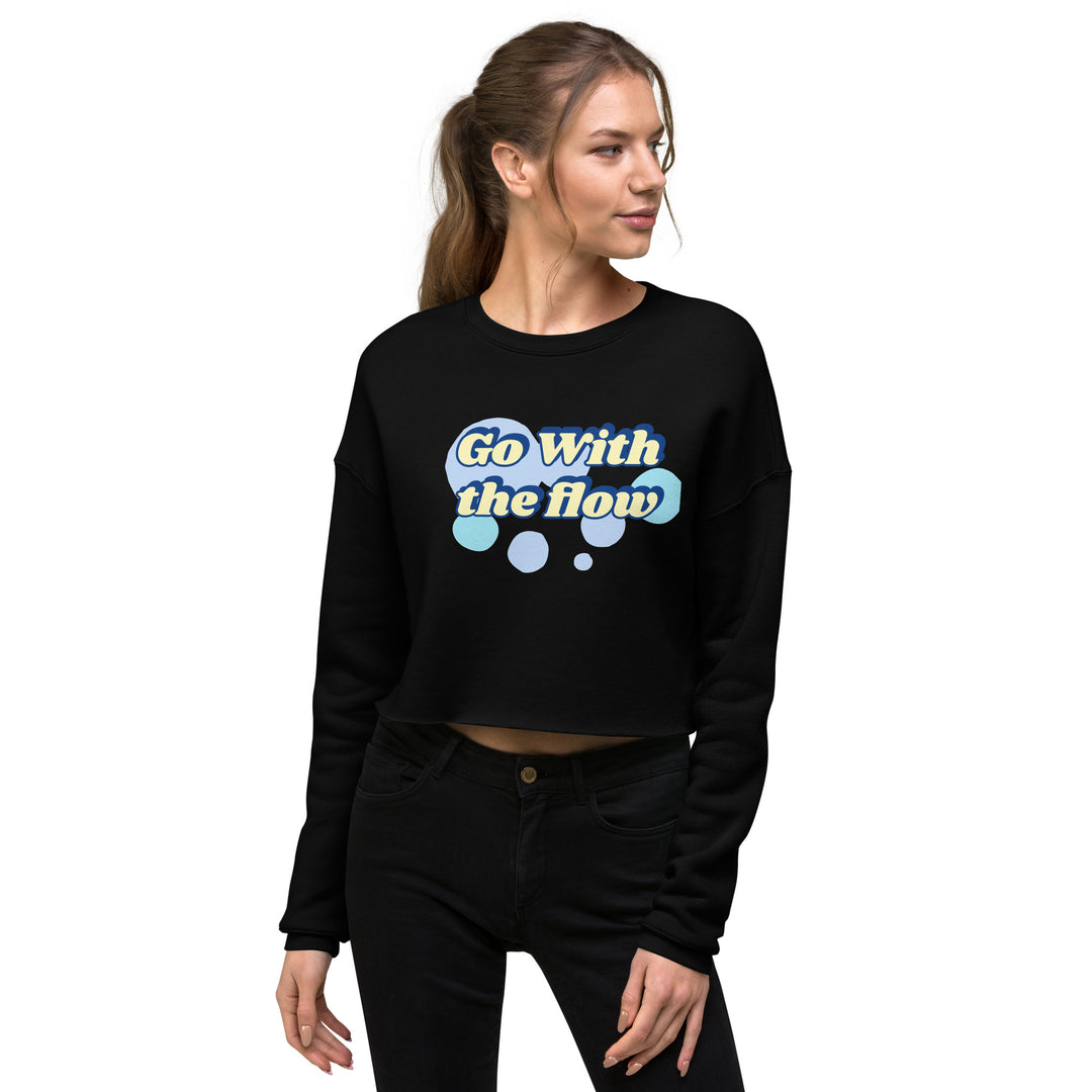 Go with the flow Crop Sweatshirt