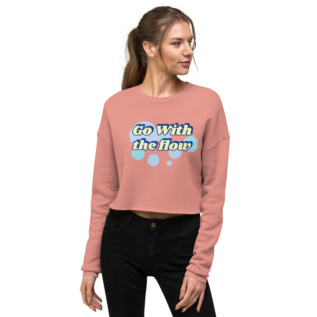 Go with the flow Crop Sweatshirt