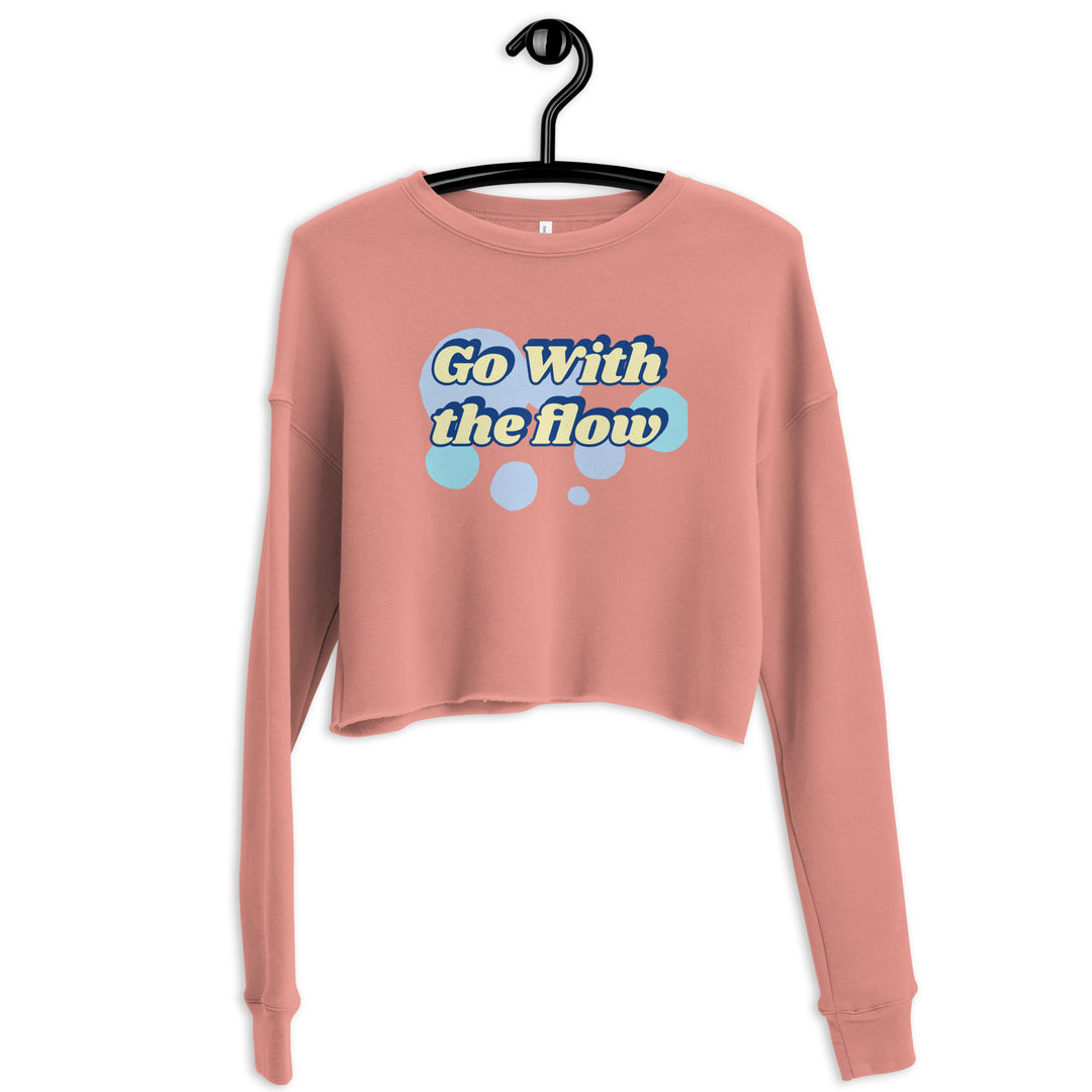 Go with the flow Crop Sweatshirt