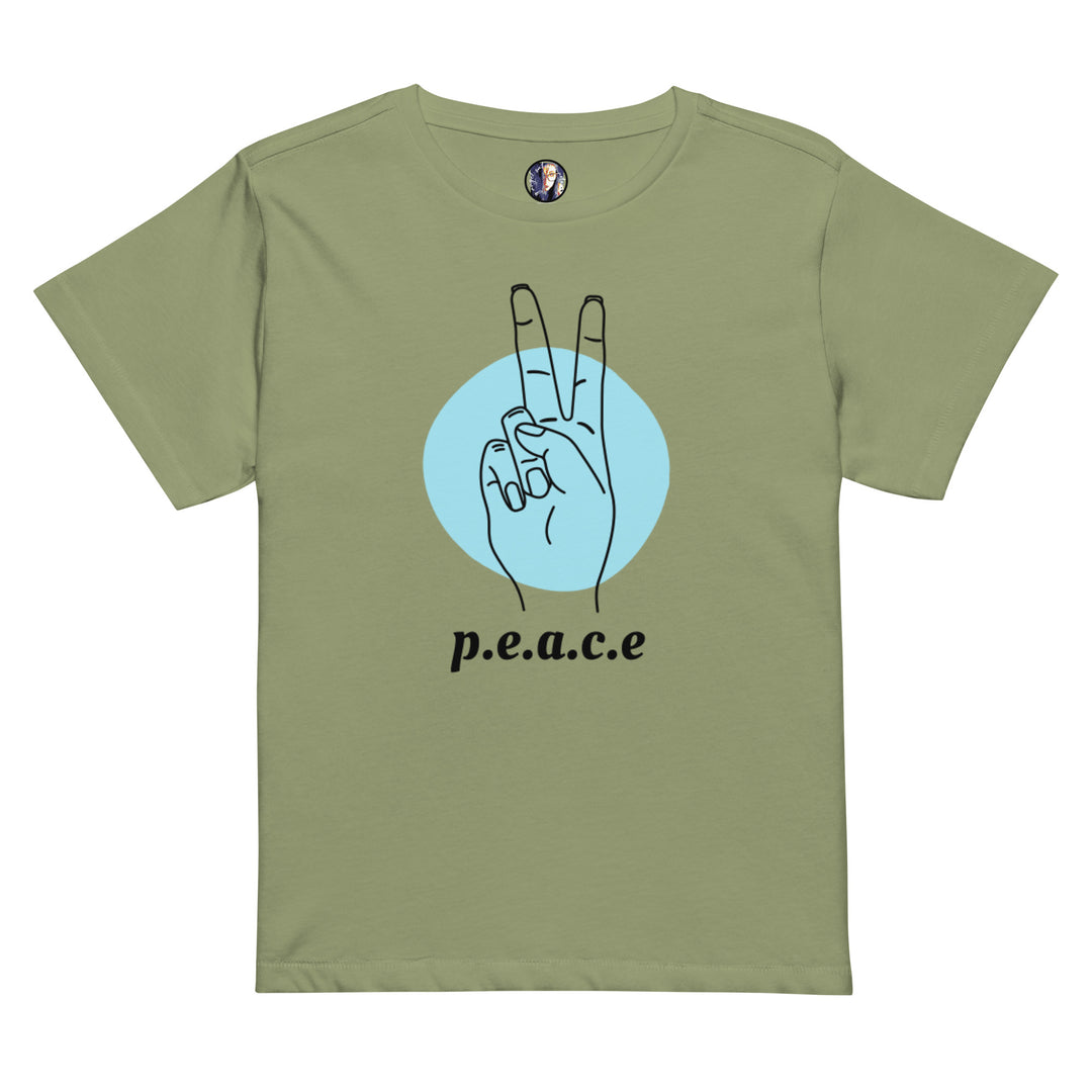 Peace Women’s high-waisted t-shirt