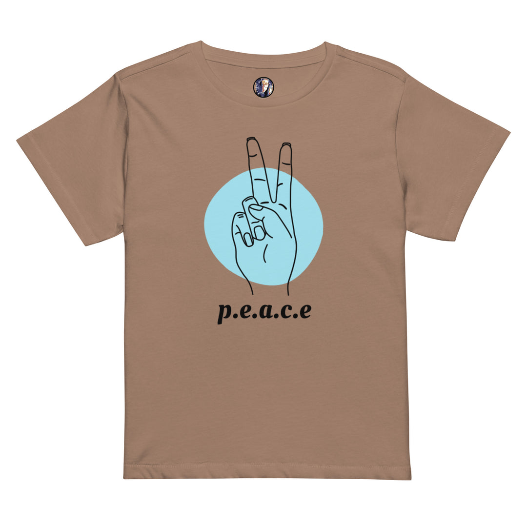 Peace Women’s high-waisted t-shirt
