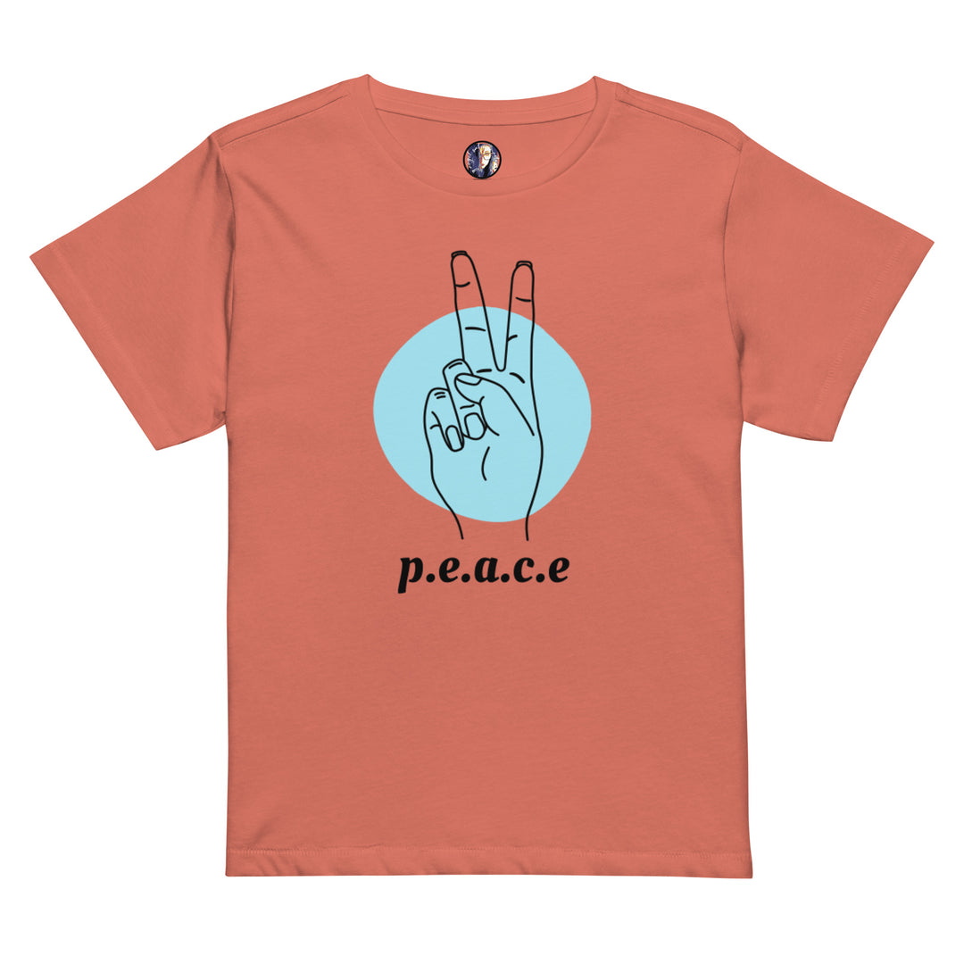 Peace Women’s high-waisted t-shirt