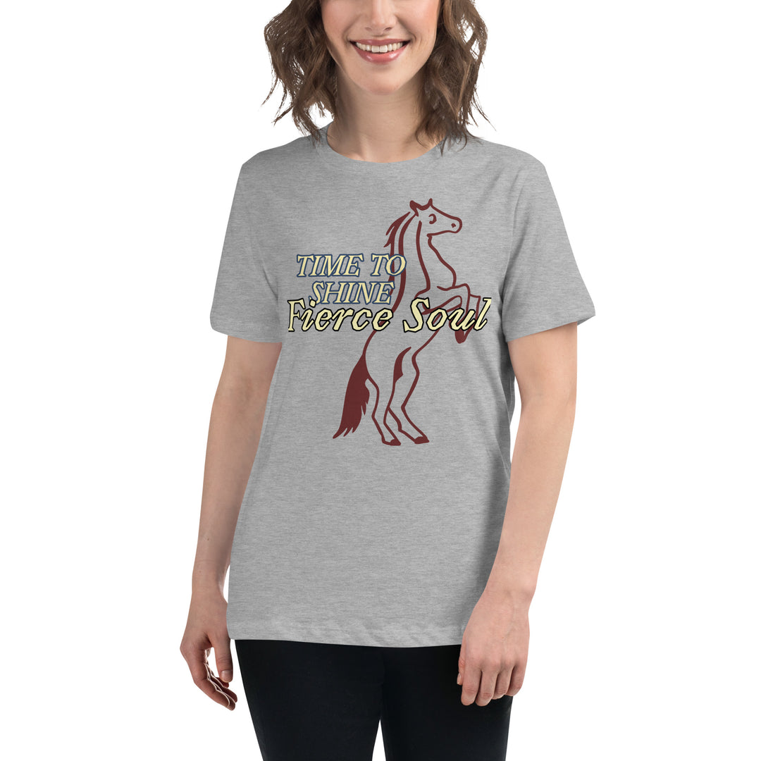 Fierce Soul  Shine Women's Relaxed T-Shirt