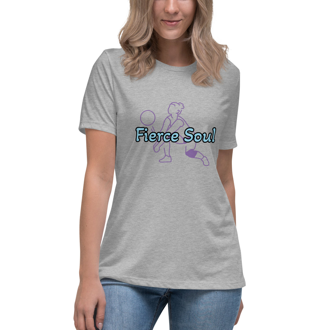 Volleyball Babe,  Fierce Soul Women's Relaxed T-Shirt