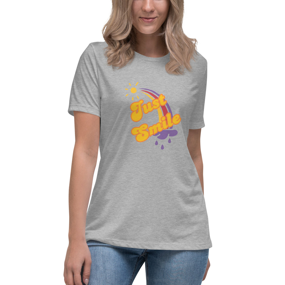 Just smile 70's style t-shirt Women's Relaxed T-Shirt