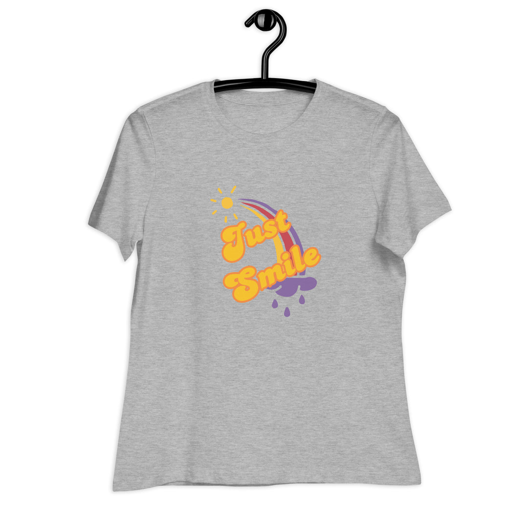 Just smile 70's style t-shirt Women's Relaxed T-Shirt
