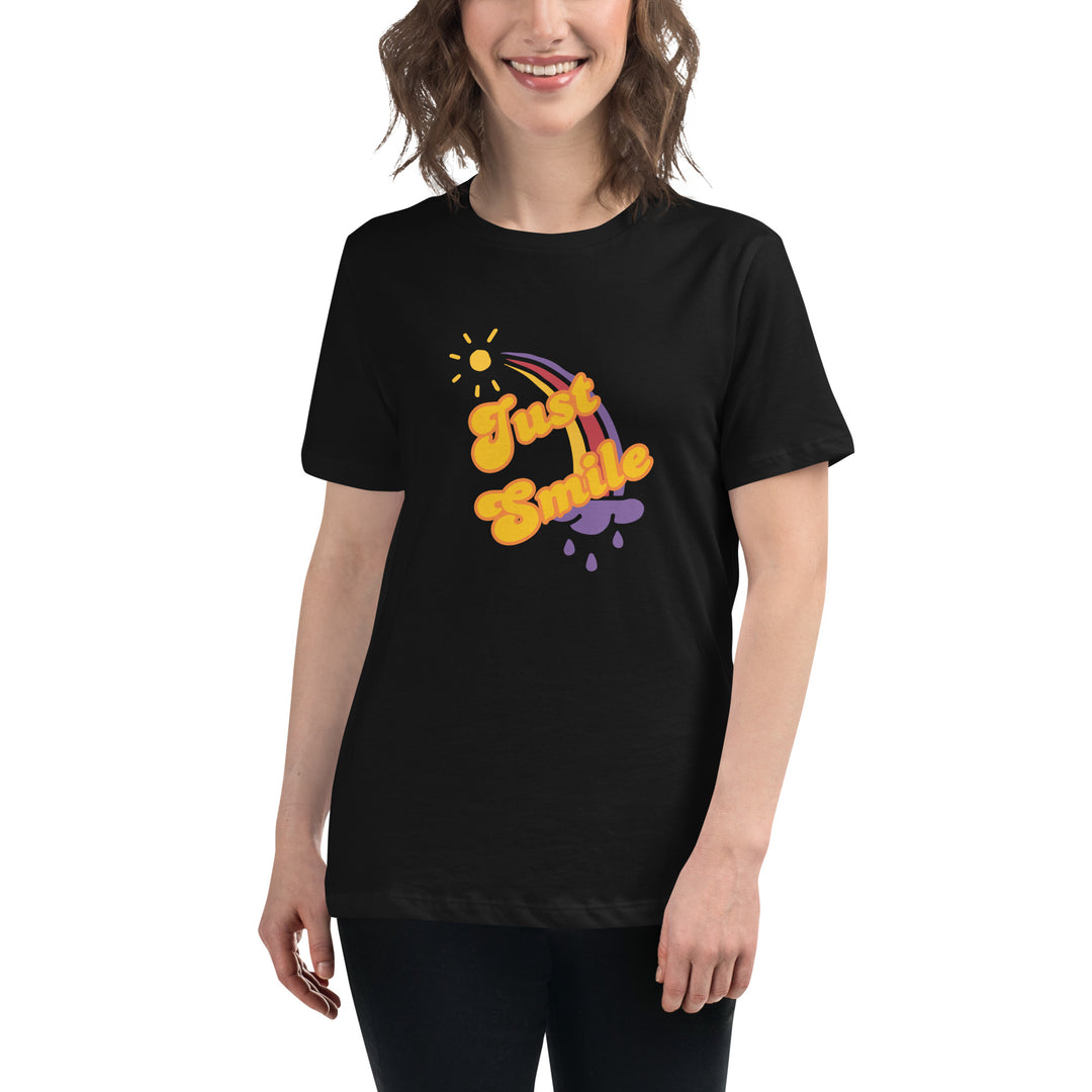 Just smile 70's style t-shirt Women's Relaxed T-Shirt