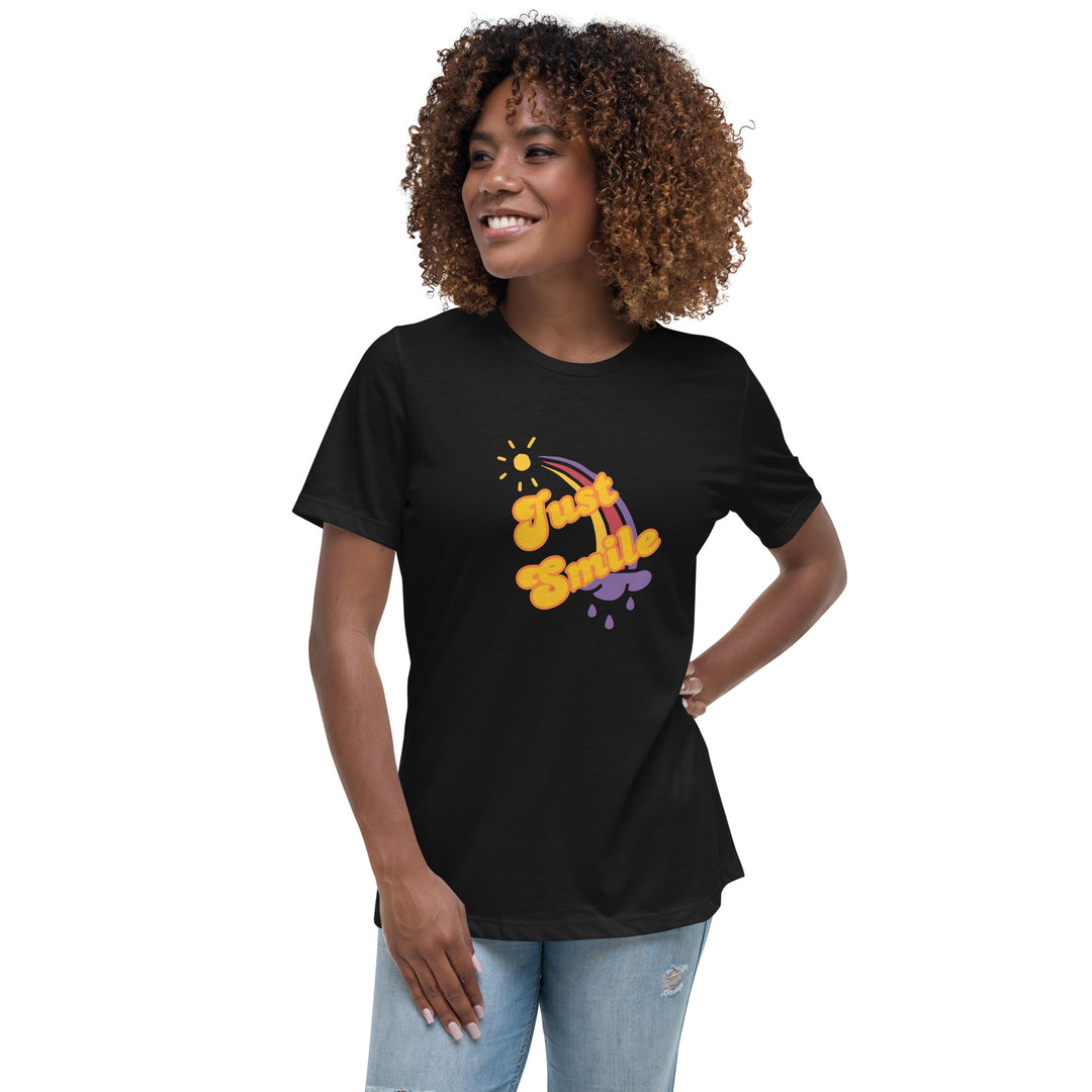 Just smile 70's style t-shirt Women's Relaxed T-Shirt