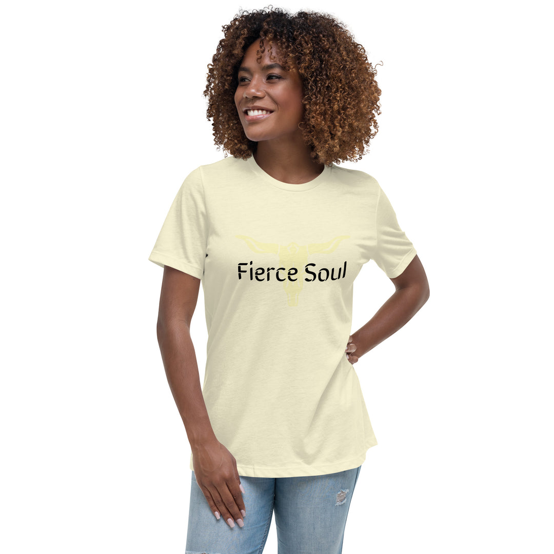 Fierce Soul, long horn Women's Relaxed T-Shirt