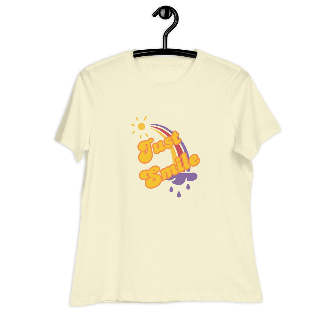 Just smile 70's style t-shirt Women's Relaxed T-Shirt