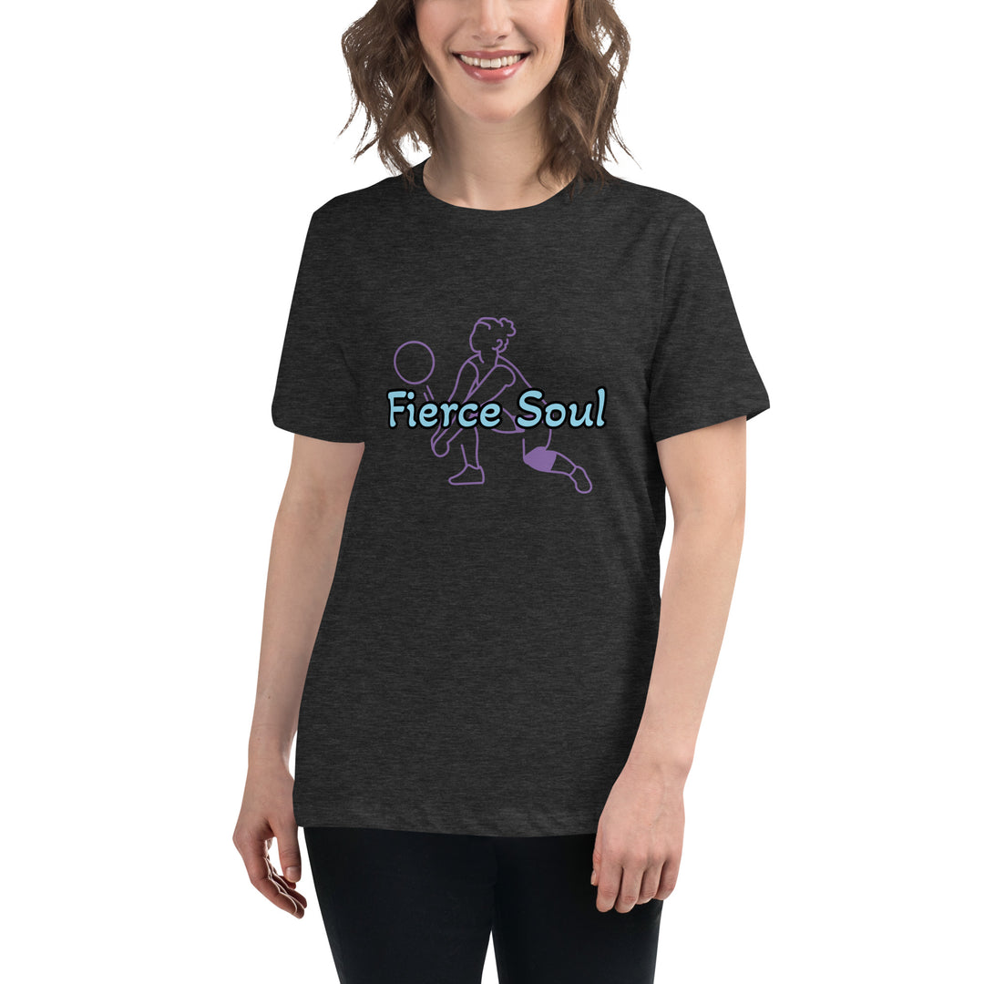 Volleyball Babe,  Fierce Soul Women's Relaxed T-Shirt