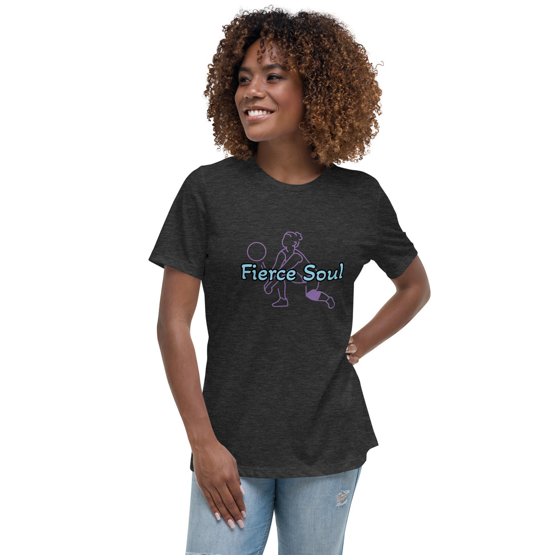 Volleyball Babe,  Fierce Soul Women's Relaxed T-Shirt