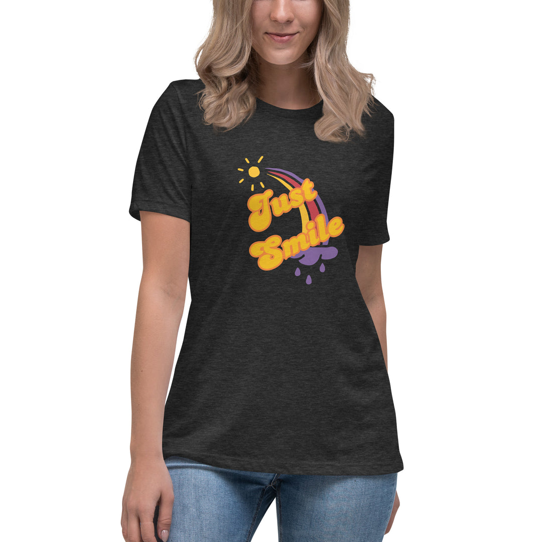 Just smile 70's style t-shirt Women's Relaxed T-Shirt