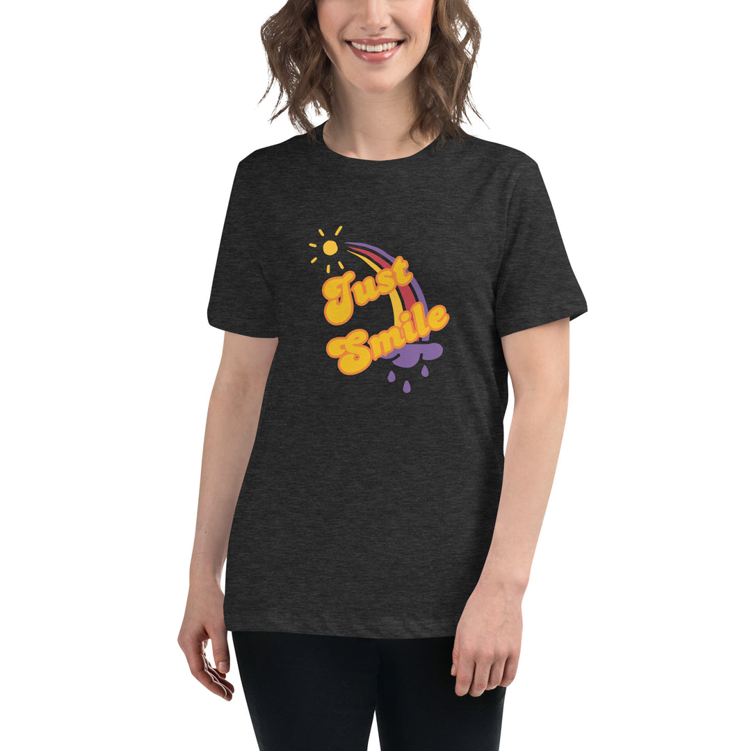 Just smile 70's style t-shirt Women's Relaxed T-Shirt