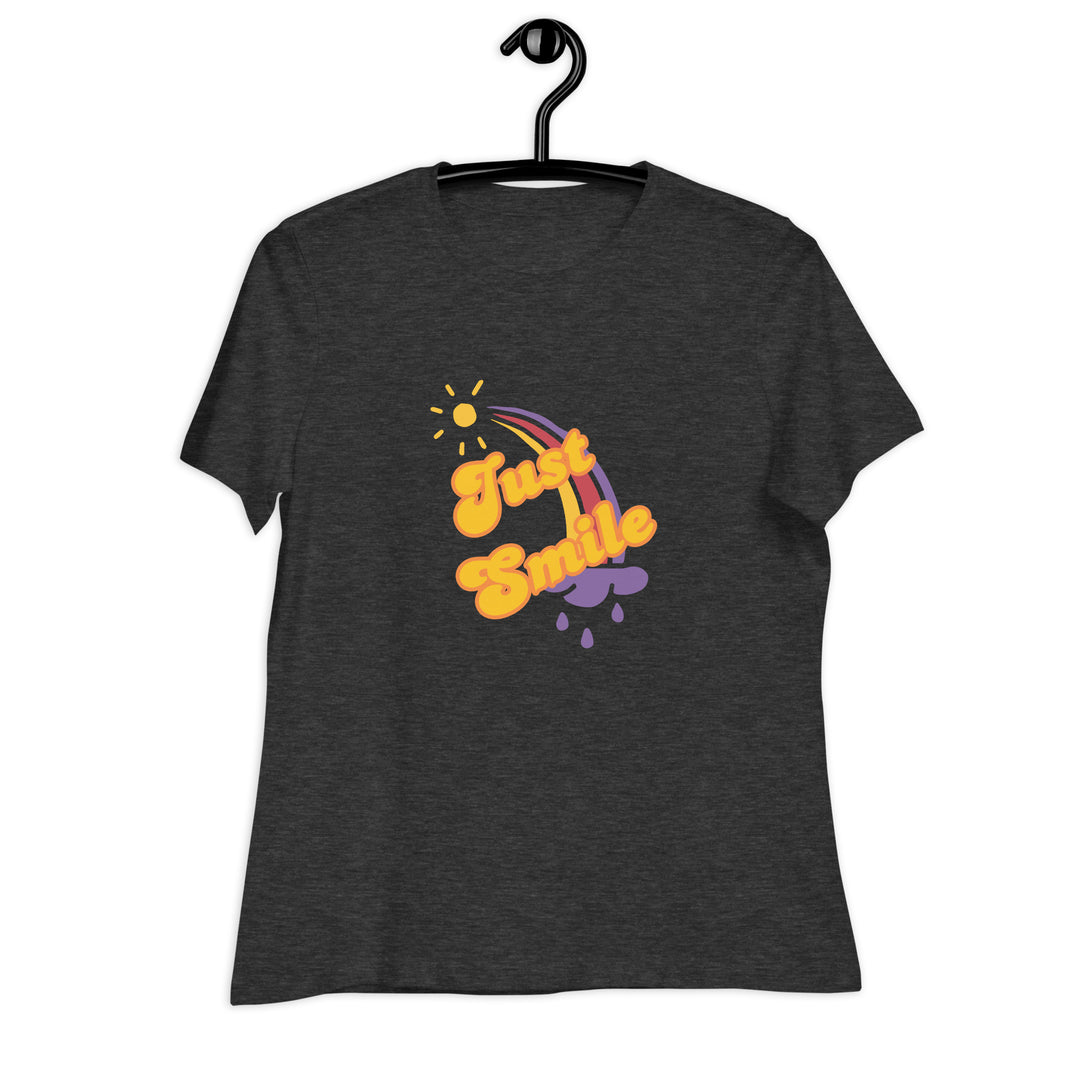 Just smile 70's style t-shirt Women's Relaxed T-Shirt