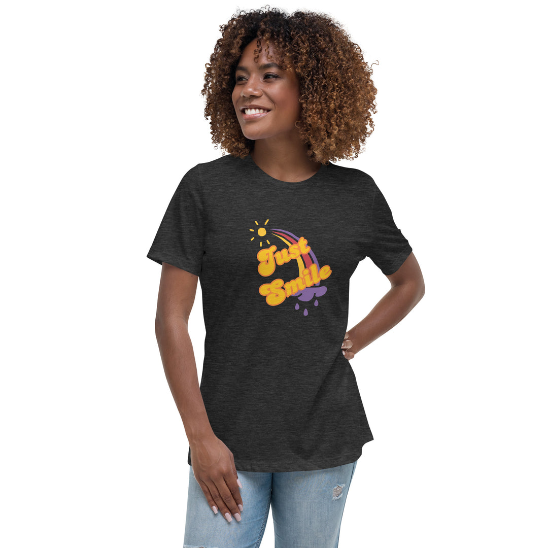 Just smile 70's style t-shirt Women's Relaxed T-Shirt
