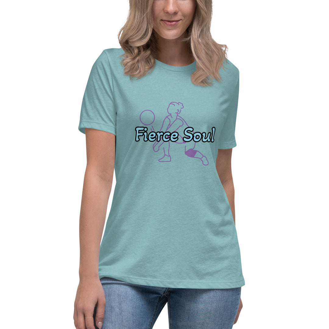 Volleyball Babe,  Fierce Soul Women's Relaxed T-Shirt