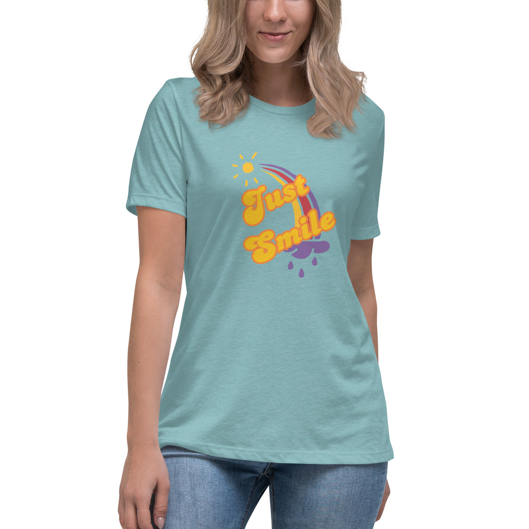 Just smile 70's style t-shirt Women's Relaxed T-Shirt