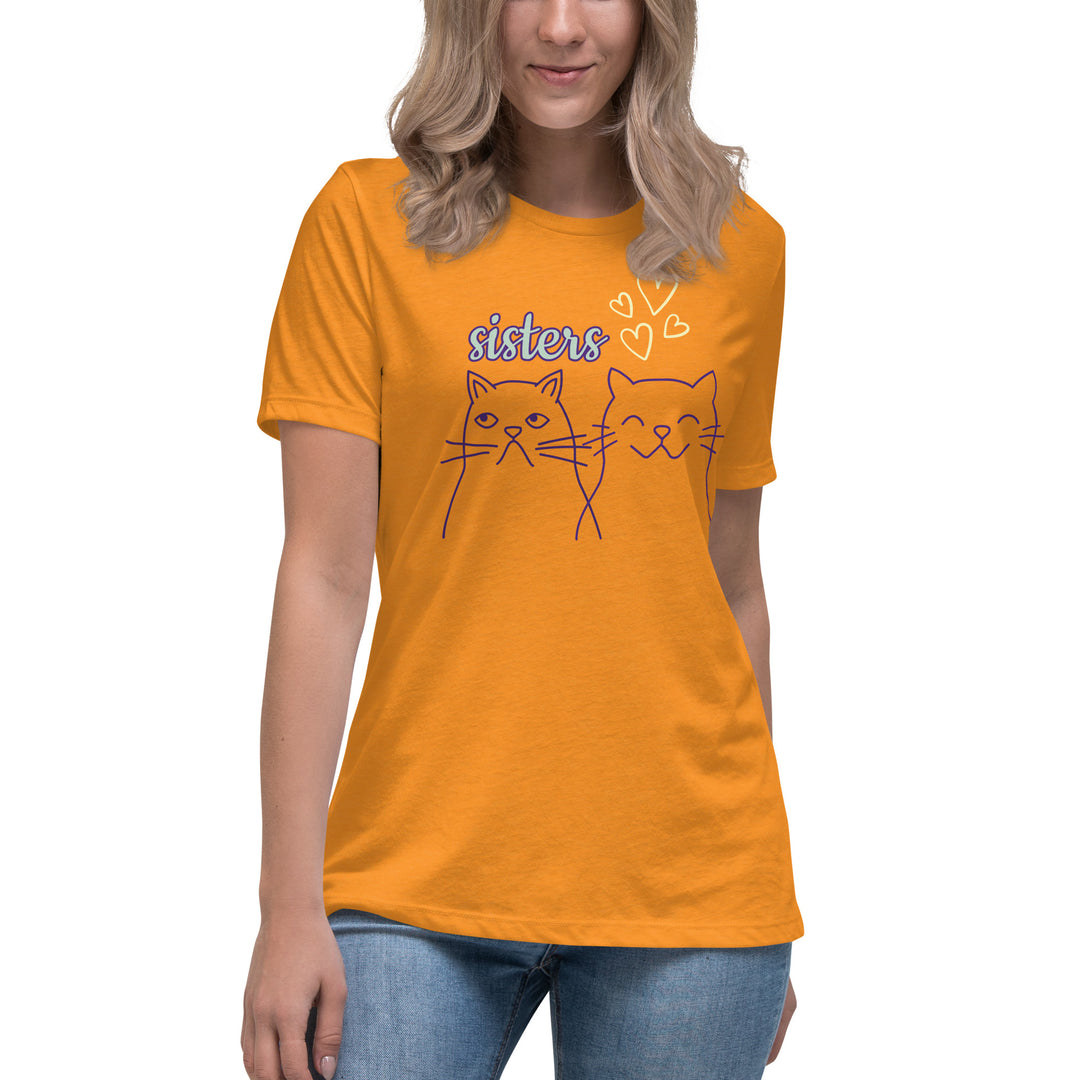 Sister cats Women's Relaxed T-Shirt