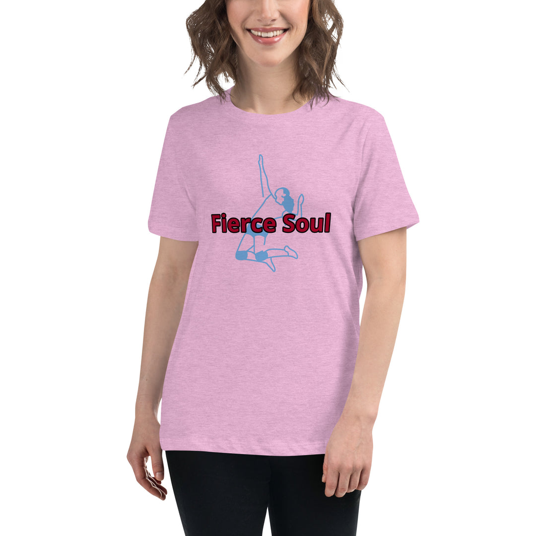 Volleyball Babe, Fierce Soul, Women's Relaxed T-Shirt