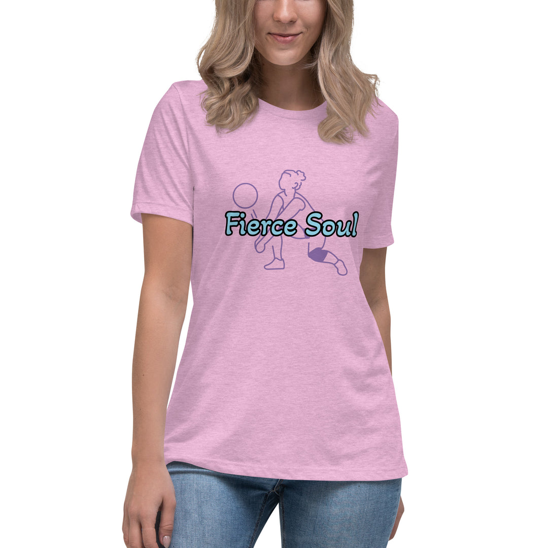 Volleyball Babe,  Fierce Soul Women's Relaxed T-Shirt