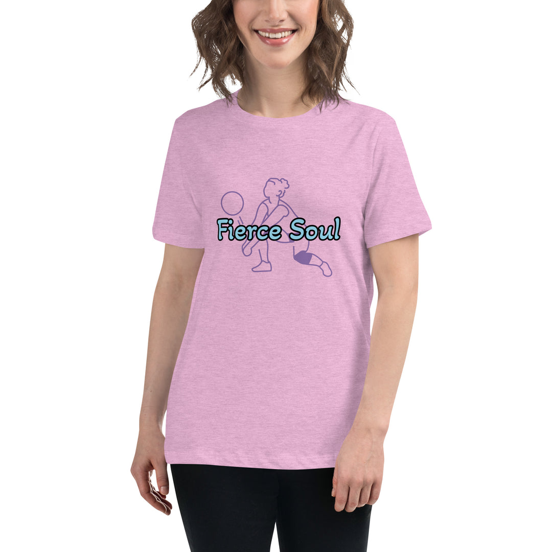 Volleyball Babe,  Fierce Soul Women's Relaxed T-Shirt