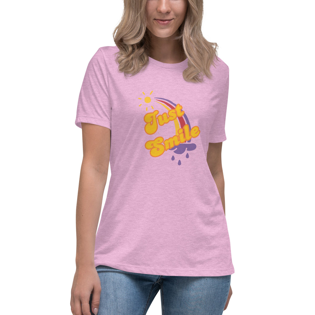 Just smile 70's style t-shirt Women's Relaxed T-Shirt