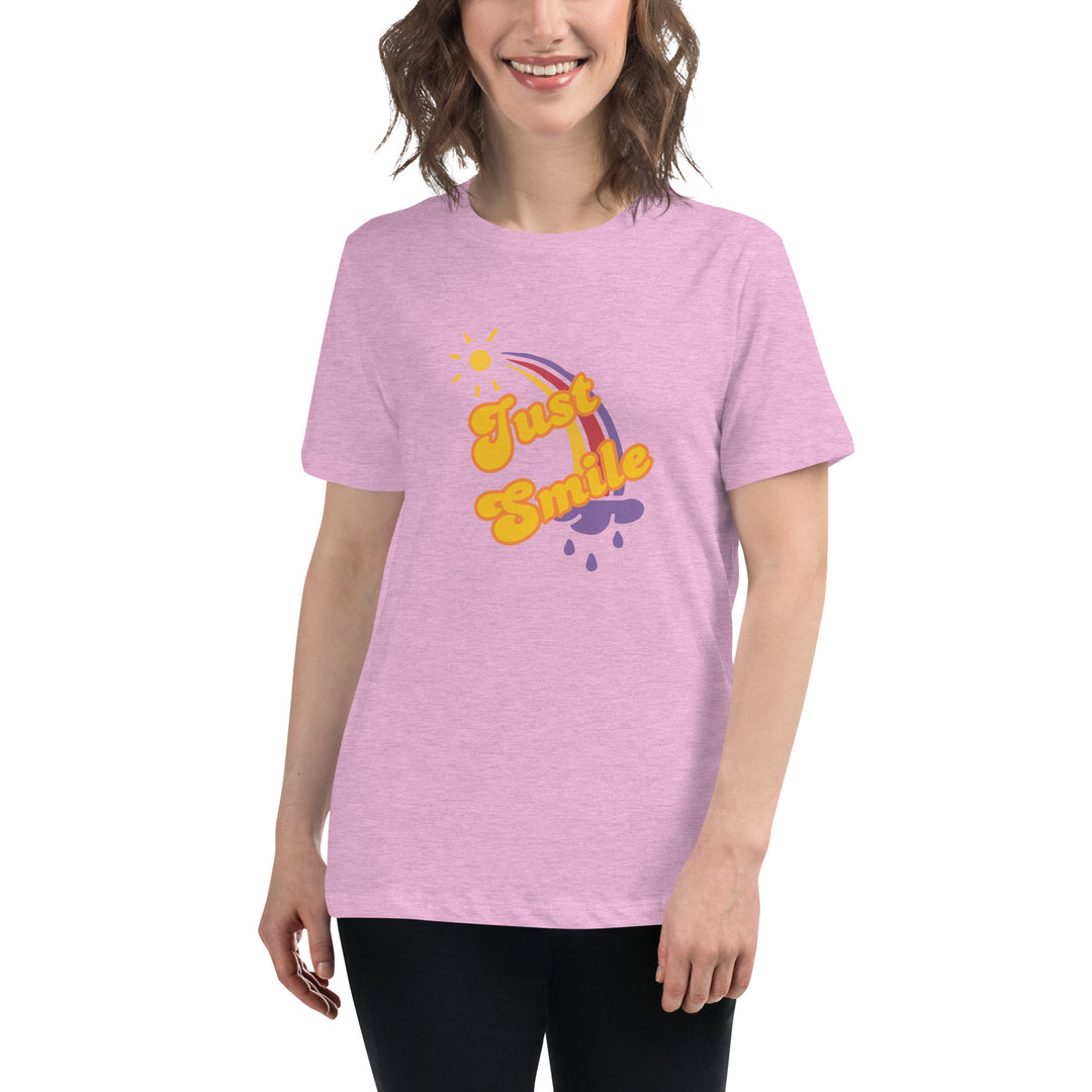 Just smile 70's style t-shirt Women's Relaxed T-Shirt
