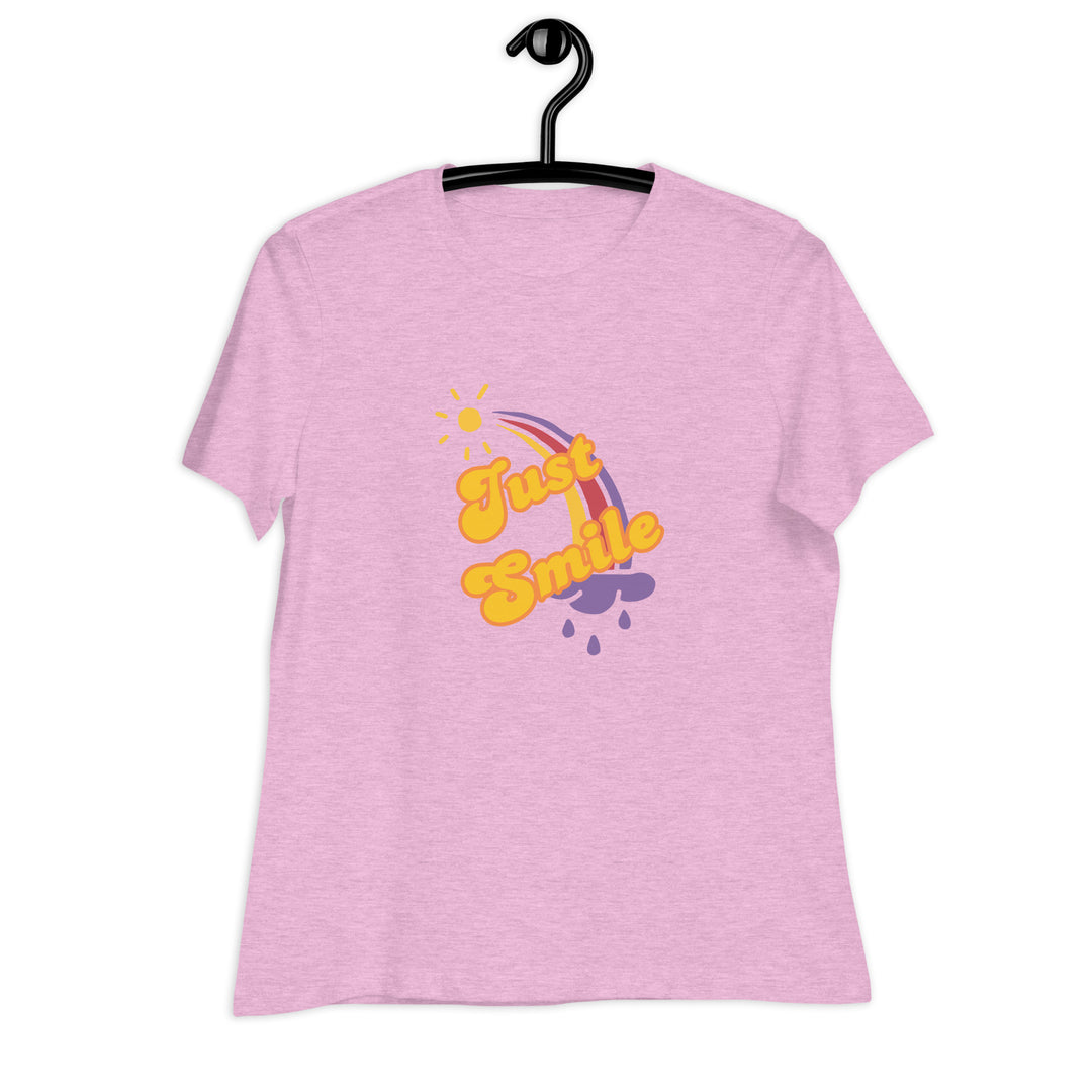 Just smile 70's style t-shirt Women's Relaxed T-Shirt