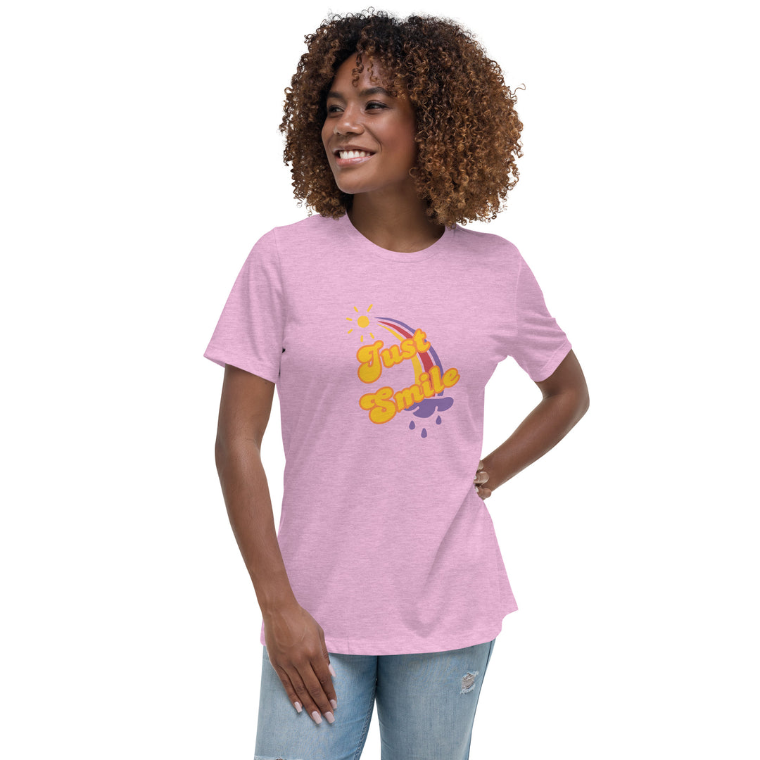 Just smile 70's style t-shirt Women's Relaxed T-Shirt