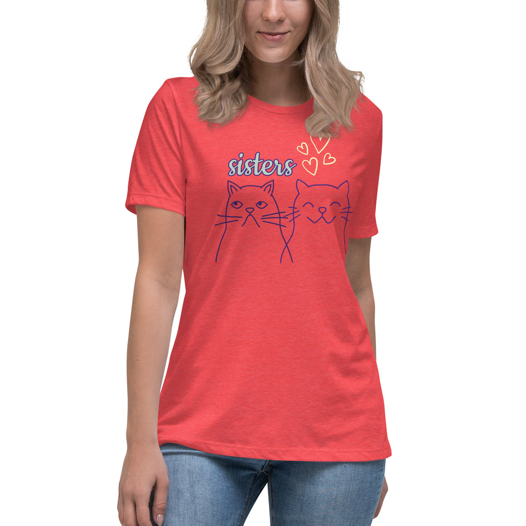 Sister cats Women's Relaxed T-Shirt
